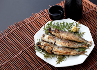 　いわしの焼き魚