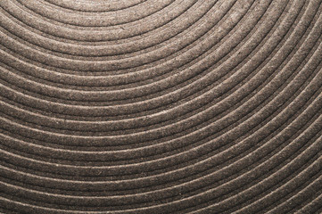 Geometric background with curved stripes. texture with parallel curved lines
