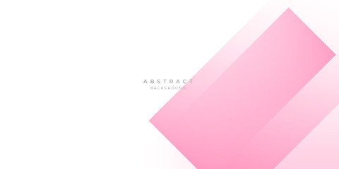 White Pink Silver Box Rectangle Abstract Background Vector Presentation Design
