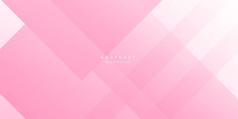 Pink White Abstract Background for Presentation Design.