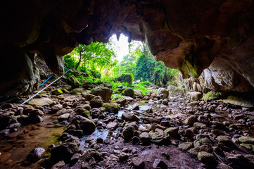 Pha Kong Cave in Chiang Rai Province