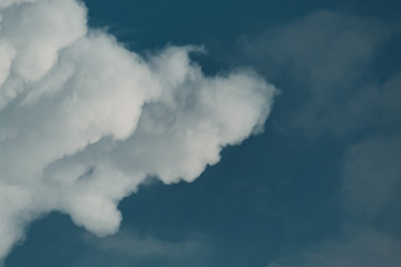 Obraz premium View of the clouds in the sky