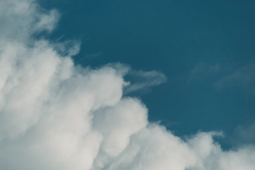 Obraz premium View of the clouds in the sky