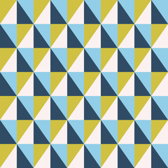 Vintage geometric seamless pattern. Creative colorful background.