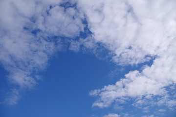 青い空