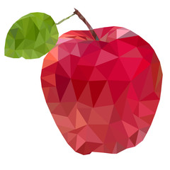 Polygonal apple.