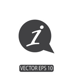 Information Icon Design, Vector Template