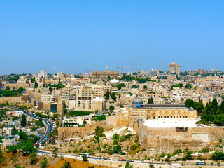 Fototapeta na wymiar The Al-Aqsa Mosque in Jerusalem, Israel