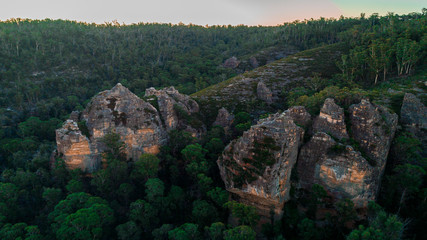 Lost city rocks, Blue Mountains, Australia