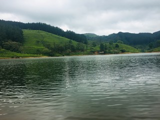 lake in the mountains