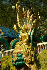 Fototapeta premium Buddhistische Tempel, Felsentempel in Thailand