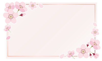 桜　フレーム　さくら
