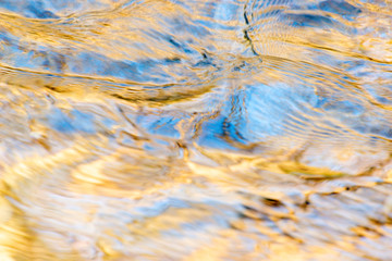 Water shapes and textures