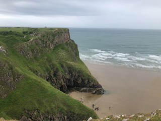 Fototapeta premium photo beautiful scenic landscape from the west coast ireland.UK