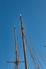 mast of a ship