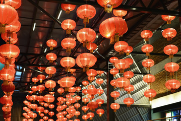chinese new year lanterns