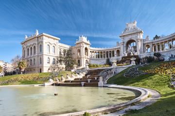 Fototapeta na wymiar palace of Marseille france