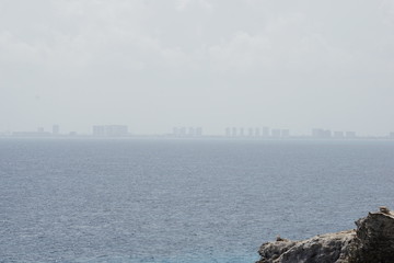 View on Cancun from Punta Sur