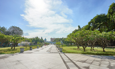Fort Santiago and Plaza Moriones in Manila - Philippines. The fortress where the poet José Rizal...