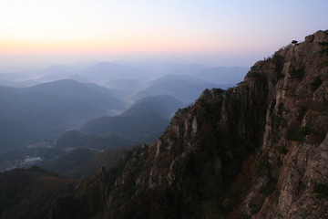 Autumn scenery of mt. daedun