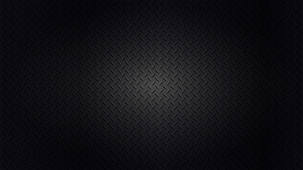 Black background texture. Corrugated metal. 