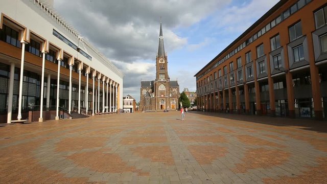 Saint Liduina Church In Schiedam, Netherlands