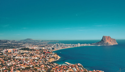 City view near the sea