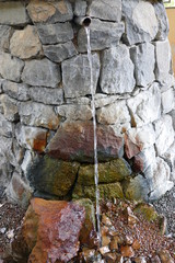 Brunnen der Lindenquelle in Birresborn / Eifel