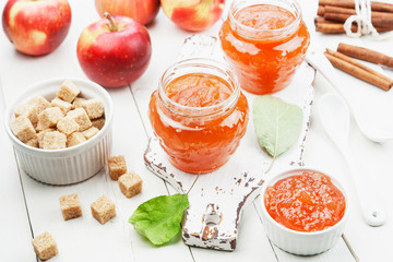 Fresh apple jam