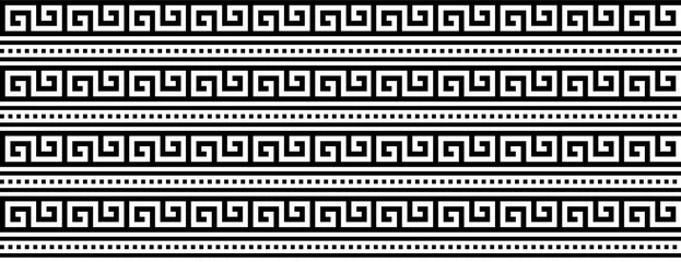 Behang Naadloos patroon, oud etnisch patroon © Valerii