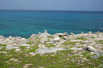 Caribbean coast, Punta Sur, Isla Mujeres, Mexico