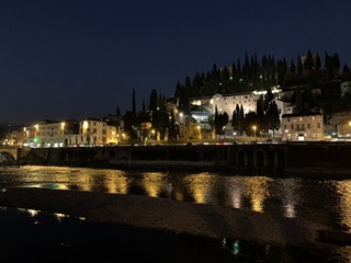 Fototapeta na wymiar Lungadige Verona 