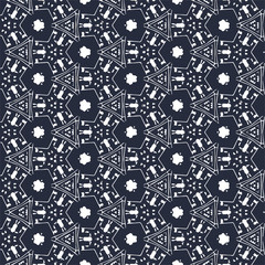 Abstract geometric pattern in ornamental style. Seamless texture. Desing Wallpaper,greeting card,gift.