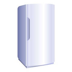 Home freezer icon. Cartoon of home freezer vector icon for web design isolated on white background
