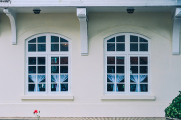 Architecture of French colonial building