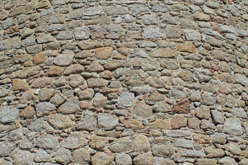 Steinmauer der Antike