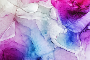 Alcohol ink abstract texture