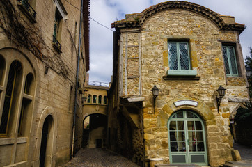 Fototapeta na wymiar Historic Fortified City of Carcassonne, France