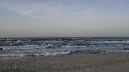 Sea view from the Baltic Sea beach