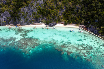 Coron Island, Palawan, Philippines: Banol Beach