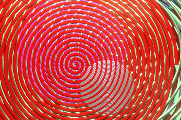 Abstract, twirl circle lines. Wallpaper for graphic design. 3D render.