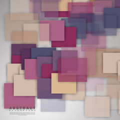abstract vector background. overlapping full-color square design. New texture for your design.