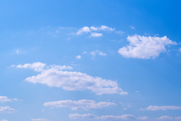 Fototapeta premium Natural blue sky with cloud closeup or background