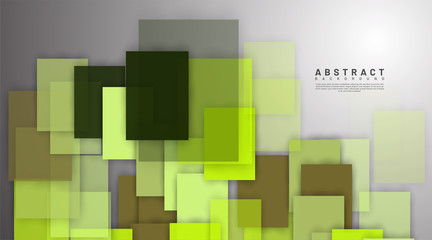 abstract vector background. overlapping full-color square design. New texture for your design.