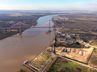 The Zarate Brazo Largo Bridges are two cable-stayed road and railway bridges in Argentina, crossing...