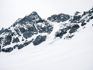winter mountain landscape
