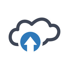 Cloud upload icon