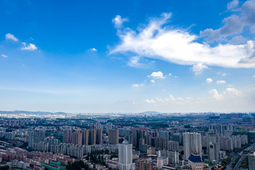 Nanjing City, Jiangsu Province, urban construction landscape