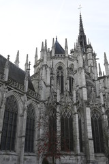 Fototapeta premium Les tours de la cathédrale d'Évreux 
