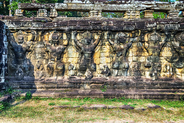 Elephant Terrace cambodian wat